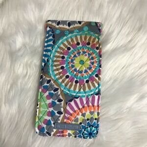 Vera Bradley Quilted Glasses Sleeve - Teal, Purple, Orange, Lime, Blue